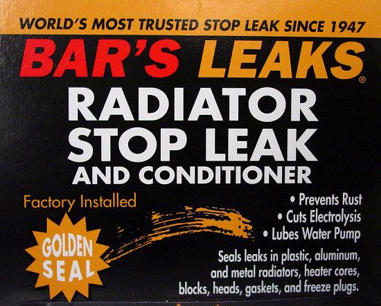 Bars Radiator Stop Leak