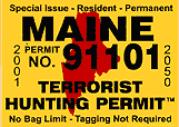 Maine Terrorist Permit