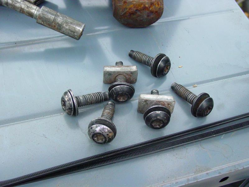 Key bolts for Hard Top - Click to Enlarge