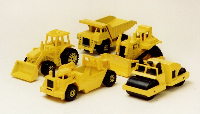 Die Cast Pro Hot Wheels Construction Vehicles