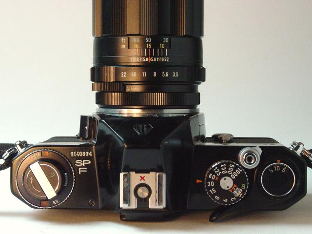 Super-Multi-Coated Takumar 135mm f/3.5 with Spotmatic F