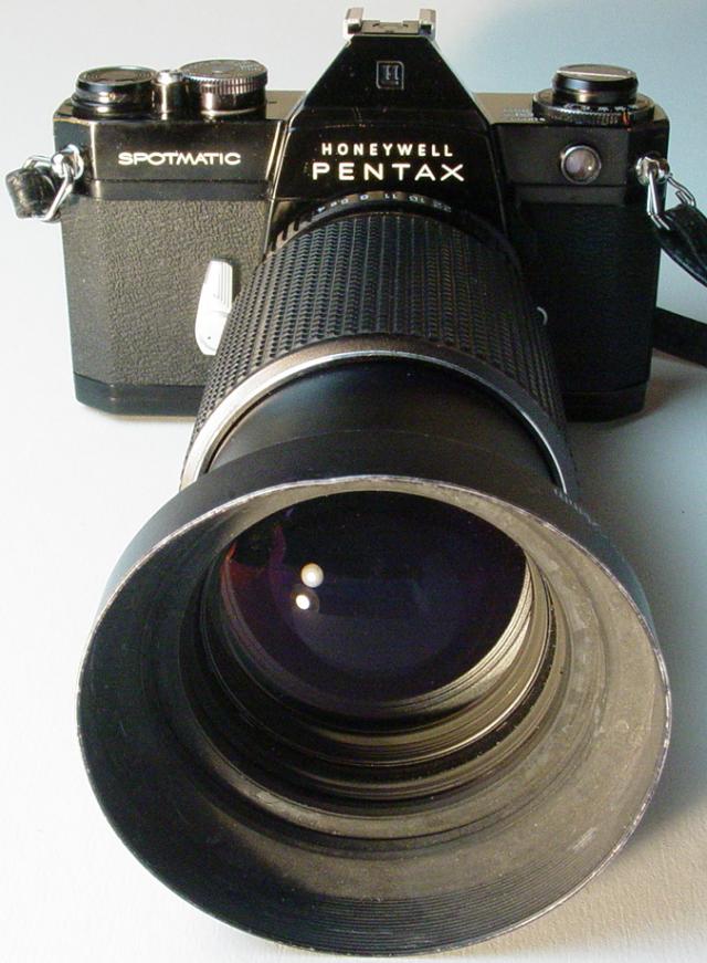 Spotmatic IIa with SMC Zoom Takumar 45~125mm