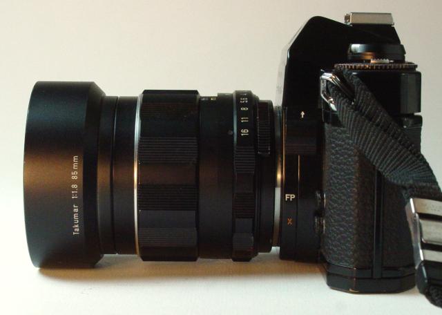Super-Multi-Coated Takumar 85mm f/1.8 with Spotmatic F