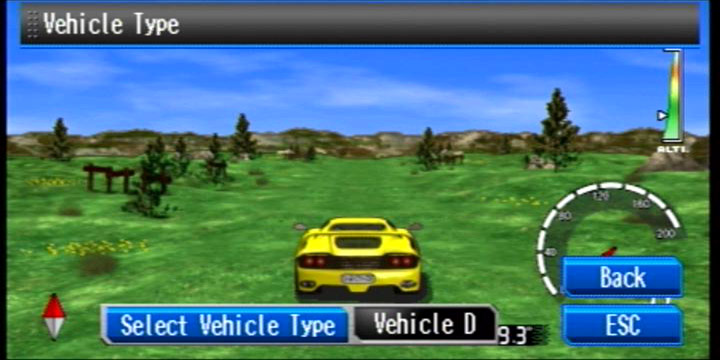 Virtual Mode (Country) - Vehicle D